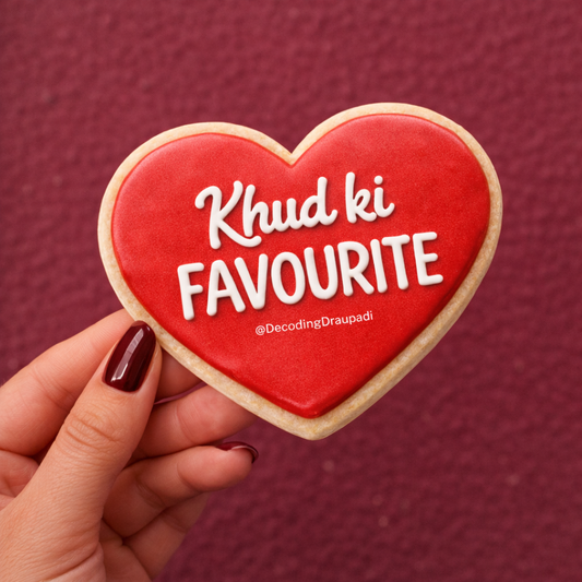 Khud ki FAVOURITE I Decoding Draupadi Sticker